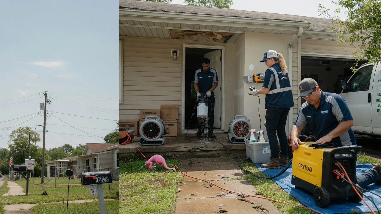 Storm Damage Water Removal in Monahans, TX near me